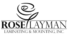 Rose Layman Laminating - Website Logo